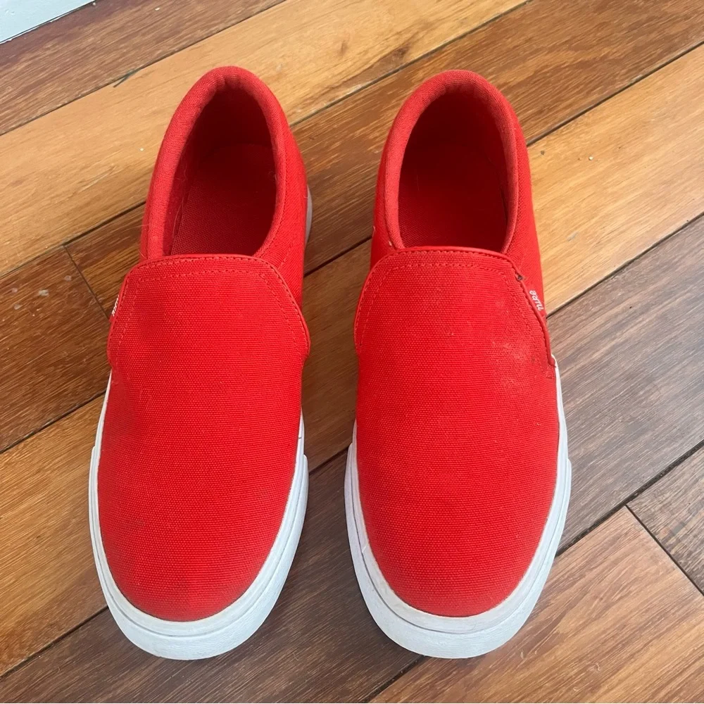 Nike Court Royale AC Slip-On Shoes in University Red Size 7.5 - Picture 2 of 10